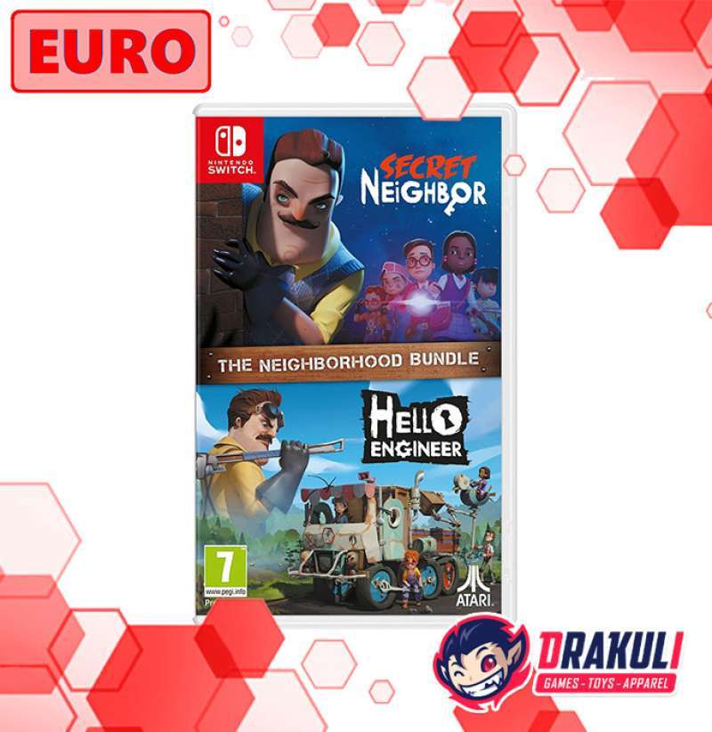 Nintendo Switch Secret Neighbor + Hello Engineer Switch Secret Neighbor + Hello Engineer: The Neighborhood Bundle