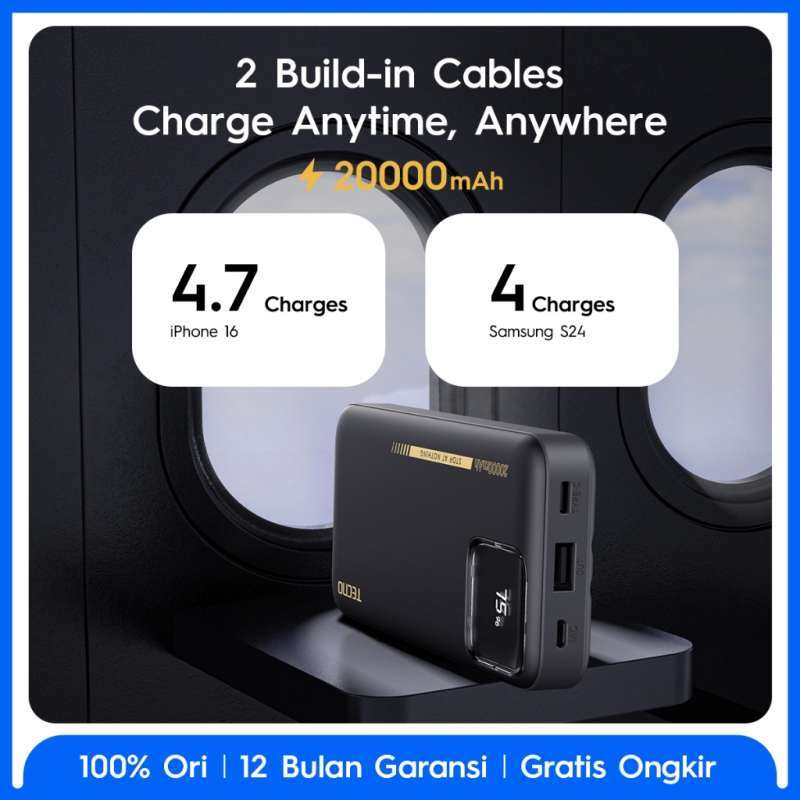 Power Bank 15000mAh 22.5W PD/QC3.0 – Mini Batteria Portatile Con Display LCD, Ricarica Rapida Per IPhone E Smartphone - 3