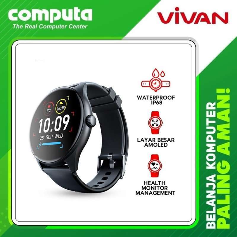 VIVAN VWY27 Smart Watch AMOLED Waterproof IP67 Sports 2025