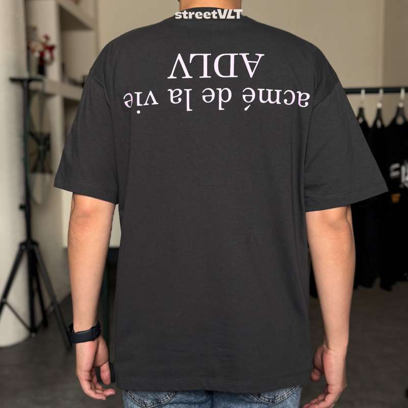 【ADLV】UPSIDE DOWN BASIC LOGO SHORT SLEEVE T-SHIRT acme de la vie