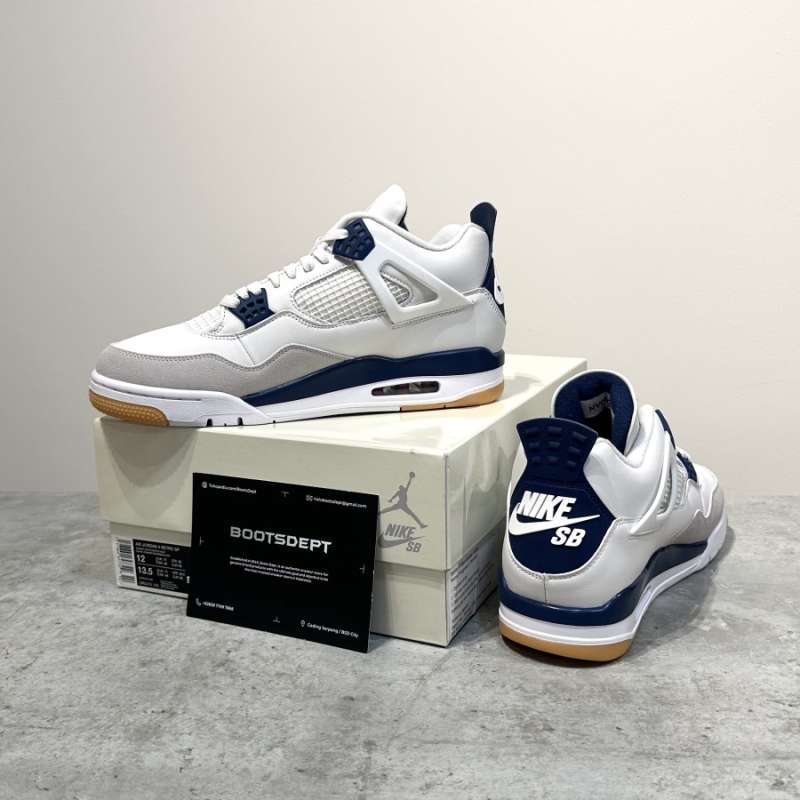 Sepatu Air Jordan Iv Jual Air Jordan IV University Blue 100