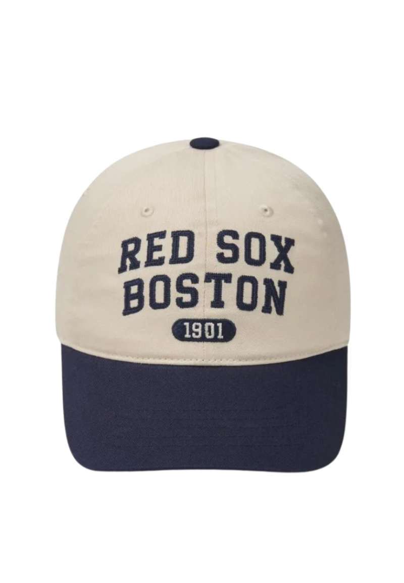 MLB Korea Varsity Boston Red Sox Ball Cap Dark Navy