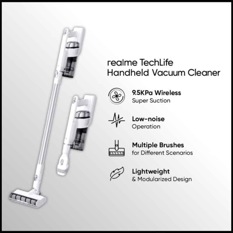 realme TechLife Handheld Vacuum Cleaner Wireless Suction