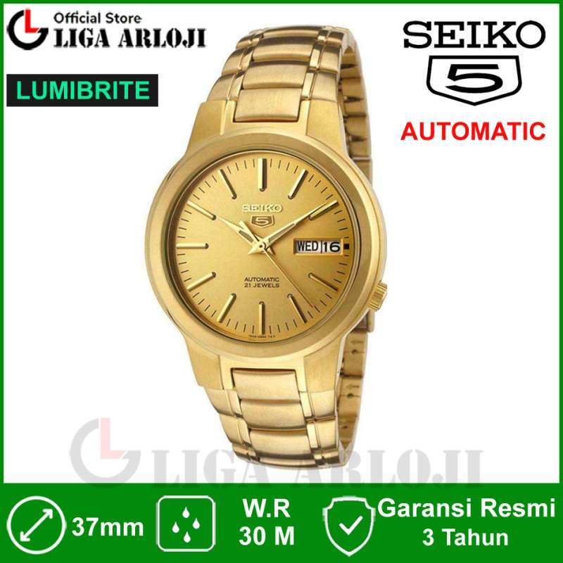 Jam Tangan Seiko Day Date Movement SEIKO SNKA10K1 Jam Tangan Pria