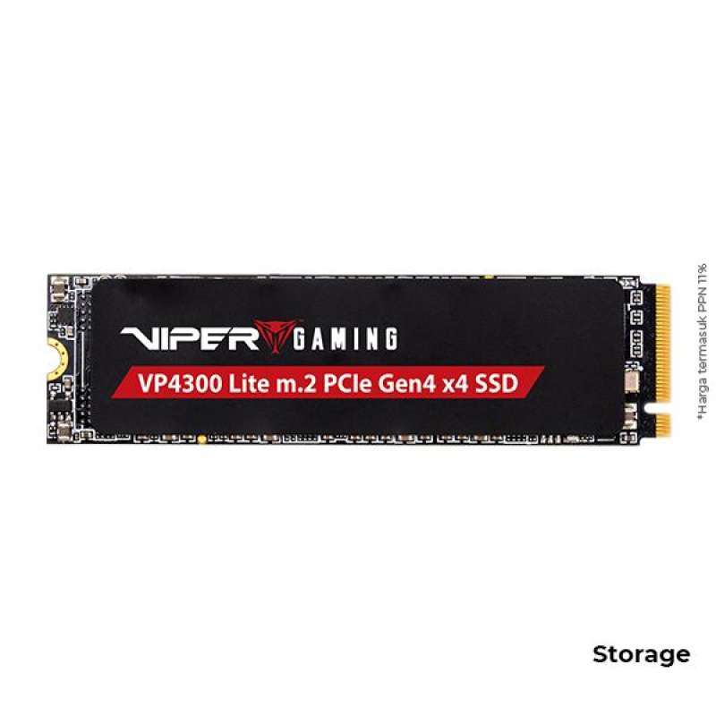 NVME Patriot VIPER VP4300 Lite 1TB PCIe Gen4 x4 VP4300L1TBM28H SSD  DRAMLESS