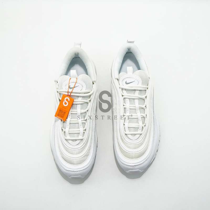 AIRMAX 97 Triple White Wolf Grey 921826101 100% Authentic