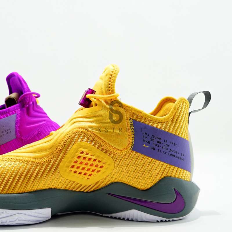 Jual Nike Lebron Soldier 14 Lakers Ck6047500 ( 100