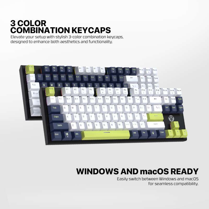 Promo Fantech Atom Mori Series Keyboard Mechanical Gaming Atom87 Layout ...