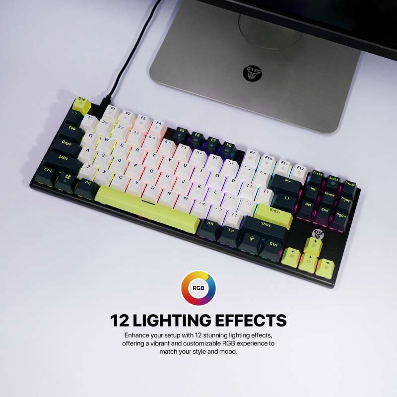 Promo Fantech Atom Mori Series Keyboard Mechanical Gaming Atom87 Layout ...