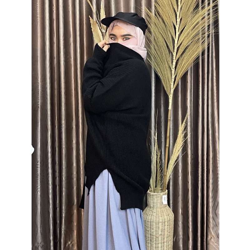 Promo Sweater Cardigan Rajut Oversize Cable Long Cardi Premium Knit ...