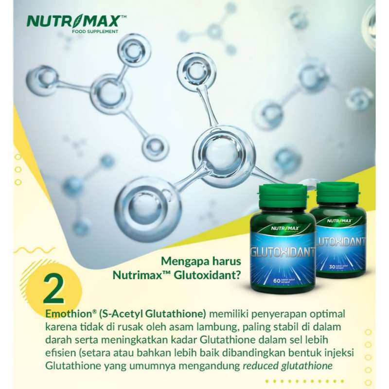 manfaat glutathione untuk wajah Glutathione dalam Kosmetik & Skincare main image 0