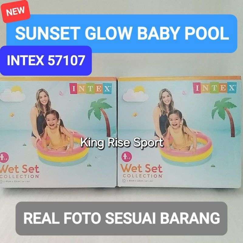 Jual Intex Sunset Glow Pool 57107 🏷️ Original Terbaru, Terlengkap ...