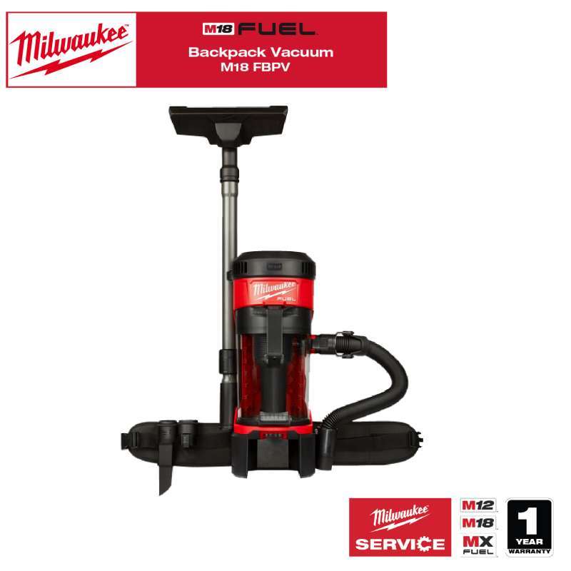 Promo Milwaukee M18fbpv Backpack Vacuum Cleaner Tas Vacuum