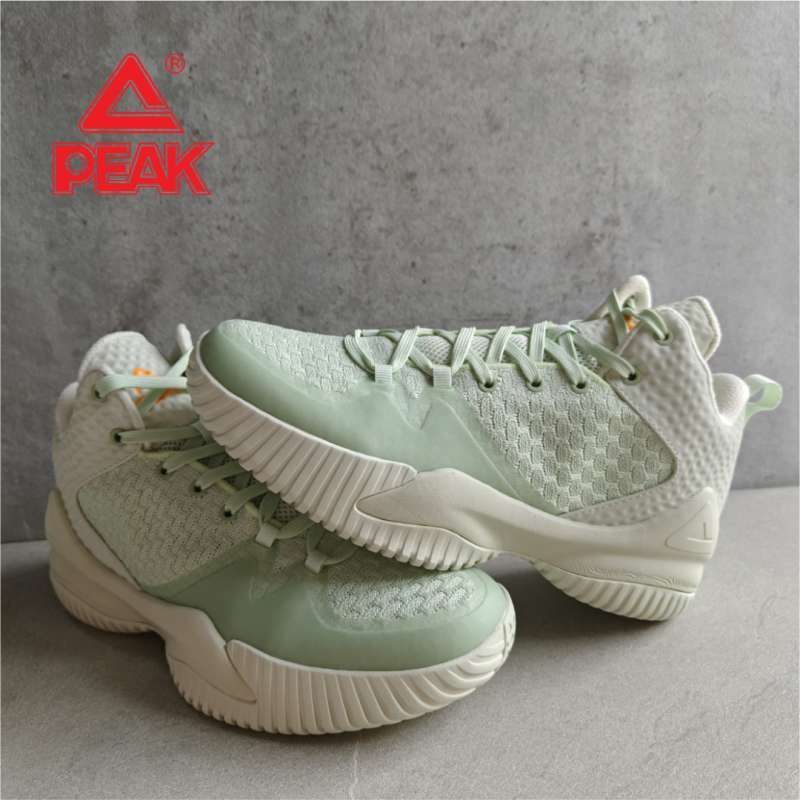Promo Peak Sepatu Basket Streetball Master Green Diskon 40% Di