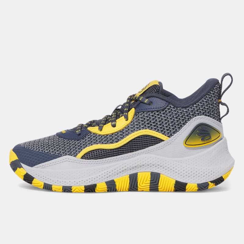 Jual Sepatu Basket Anak Under Armour Curry 3z 24 Gs Downpour Gray