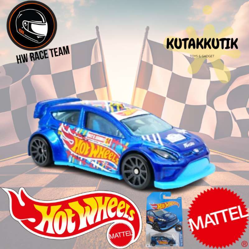 Jual Hotwheels Mobil Balap Sedan Hatchback 12 Ford Fiesta Biru Hw