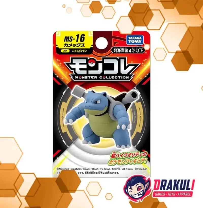 Jual Toys Tomica Pokemon Moncolle Ms-16 Blastoise (box Di