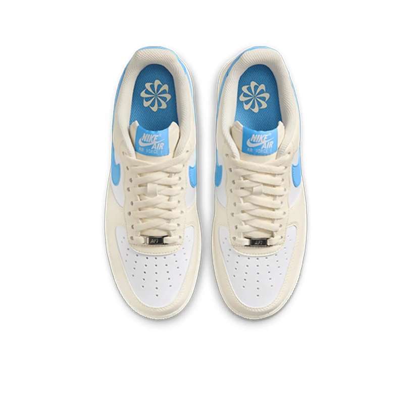 Sepatu Wanita Nike Air Force '07 Next Nature Women's Basketball Shoes  Pale Ivory (DC9486-110) Original