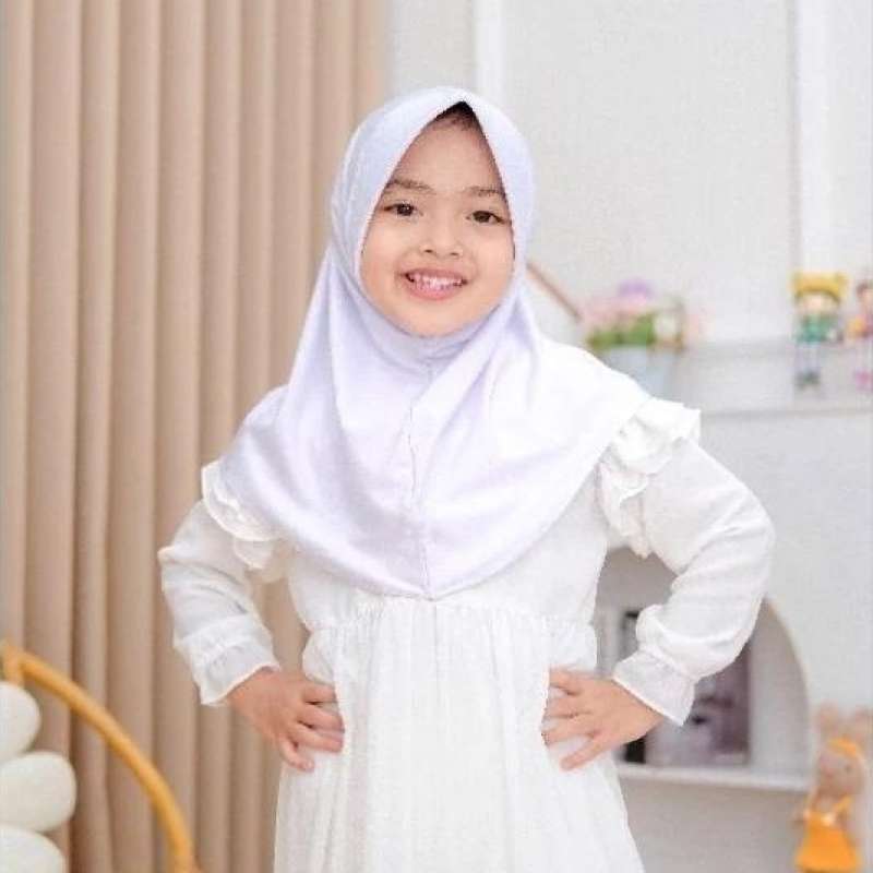 hijab bergo hamidah jersey