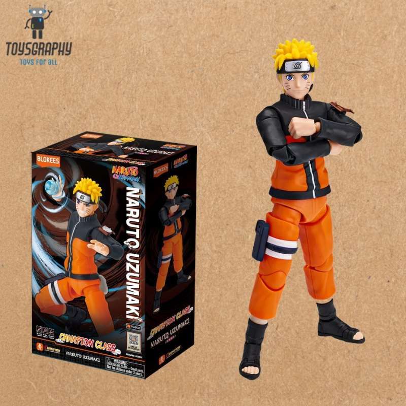 Blokees Champion Class BORUTO UZUMAKI Naruto Action Figure Model Kit,  Varian CC02 Naruto