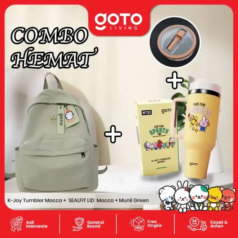 Promo [goto Paket Bundling In 1] Tumbler Bt21 Aesthetic