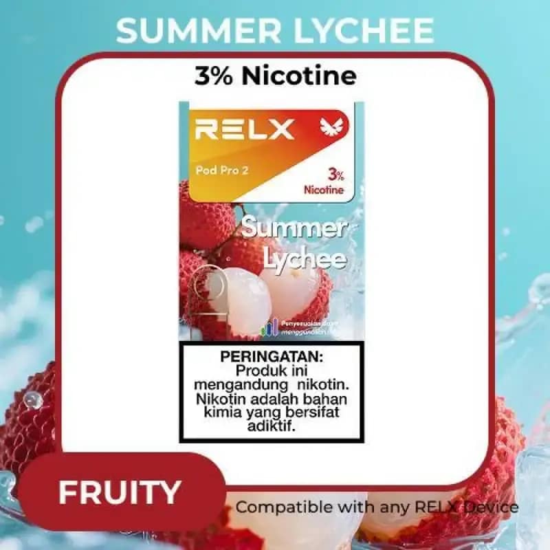 Jual Relx Pod Pro 2 - Summer Lychee (isi 1pod) Di Seller Relx Store Hade  Cafe - Menteng Dalam, Kota Jakarta Selatan | Blibli
