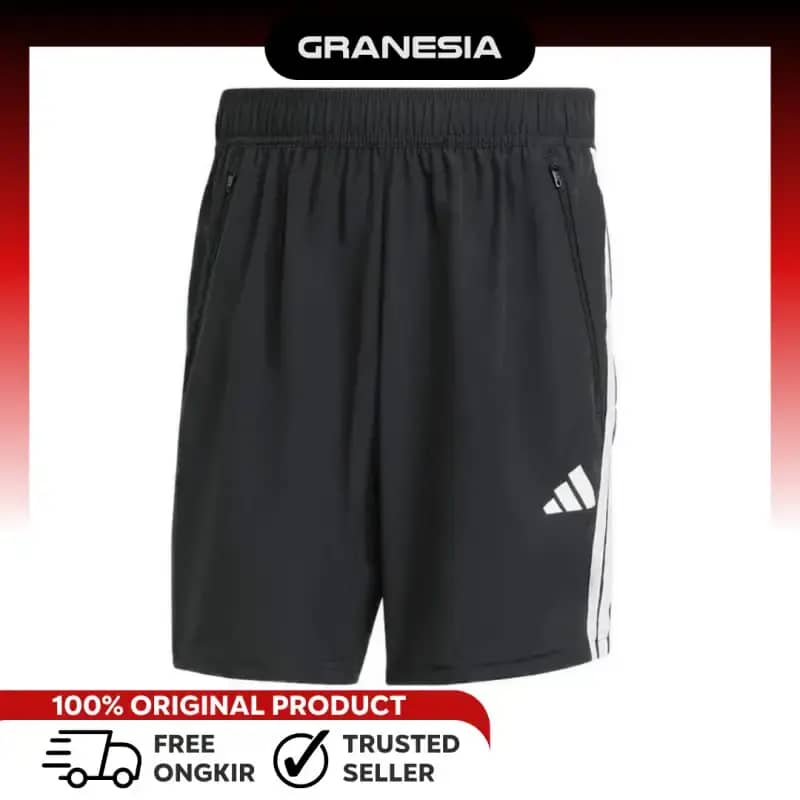 ADIDAS Essentials Men's Training 3-Stripes Woven Shorts ADIJC7718|Celana  Training Pendek Pria