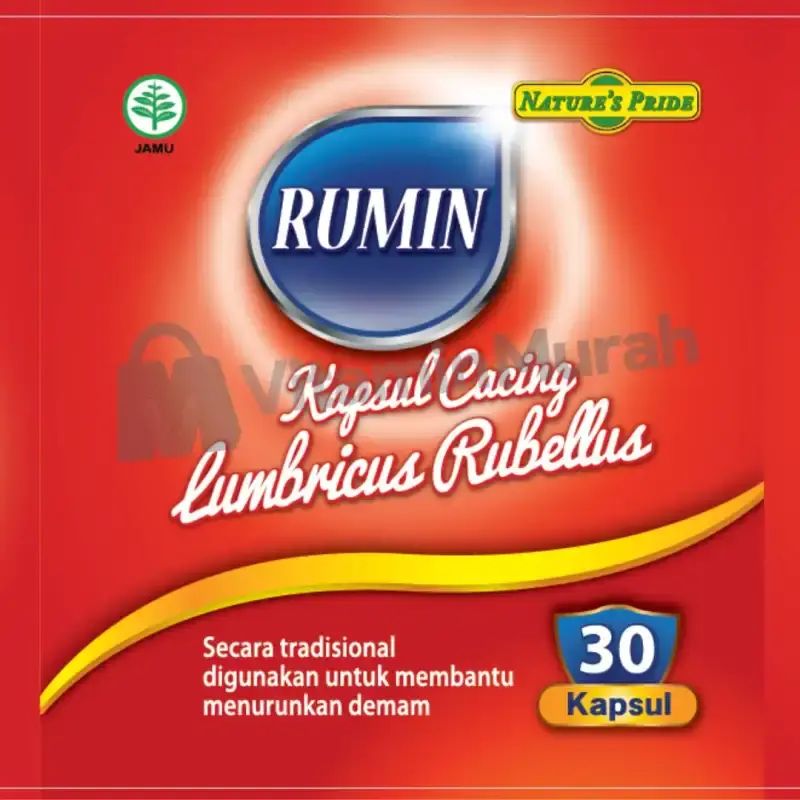 Yummmy Rumin Jual Rumin Kapsul Cacing Isi 30 Kapsul Dewasa Di Seller ...