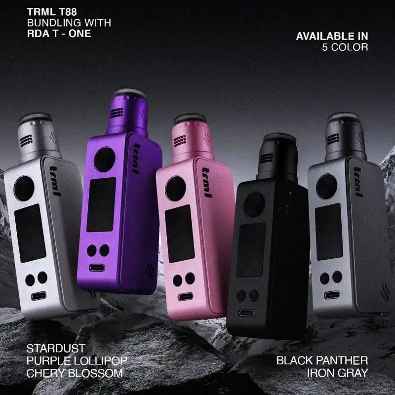Model T 0188 Jual Trml T88 88w 2600mah Bundling Mod Kit+ T-one 22mm Rda Authentic By ...
