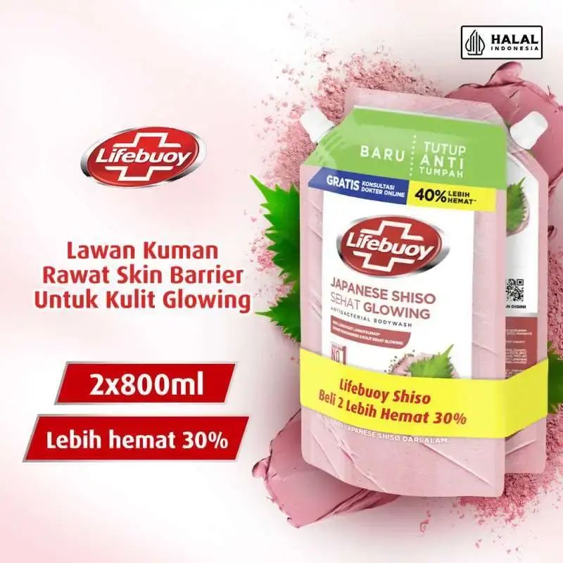 Jual [fifa Exclusive] - Lifebuoy Shiso & Mineral Sabun Mandi Cair ...