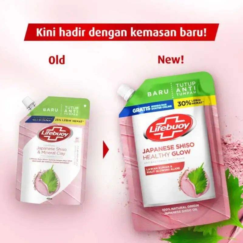 Jual [fifa Exclusive] - Lifebuoy Shiso & Mineral Sabun Mandi Cair ...
