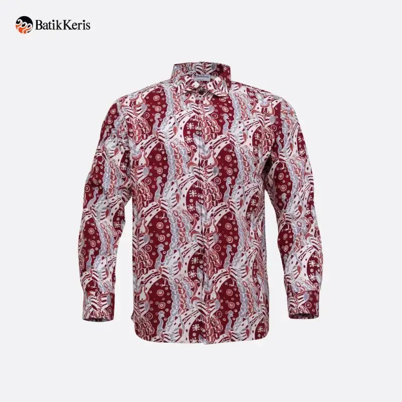 Jual Batik Keris Kemeja Batik Cap Reguler Fit Lengan Panjang Motif Merak  Ngibing-crb - Maroon Di Seller Batik Keris Flagship Store - Cemani, Kab.  Sukoharjo | Blibli