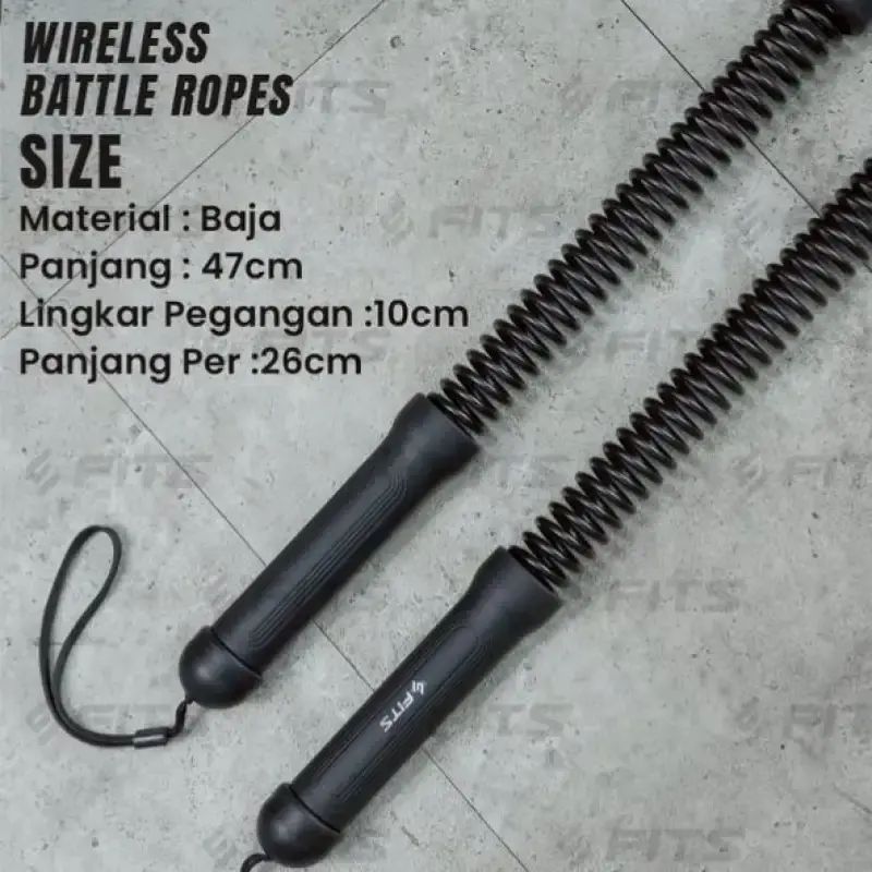 Wireless Rope Battle Promo Wireless Battle Ropes Crossfit Calisthenic Tali Fitness Gym ...