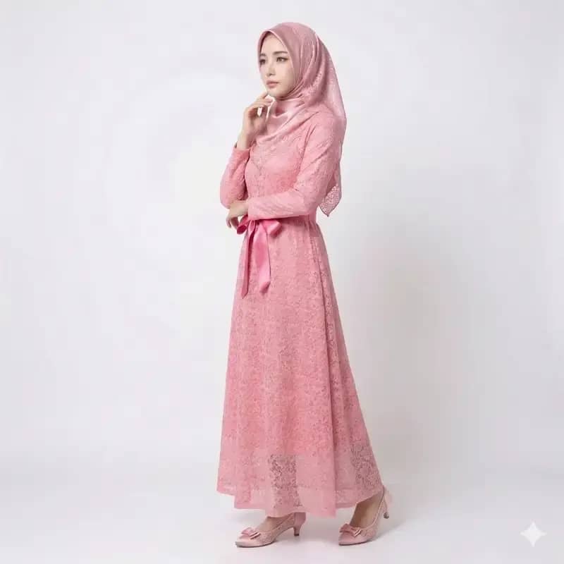 knee length dresses for ladies Crystal Lace-Up Maxi main image 1