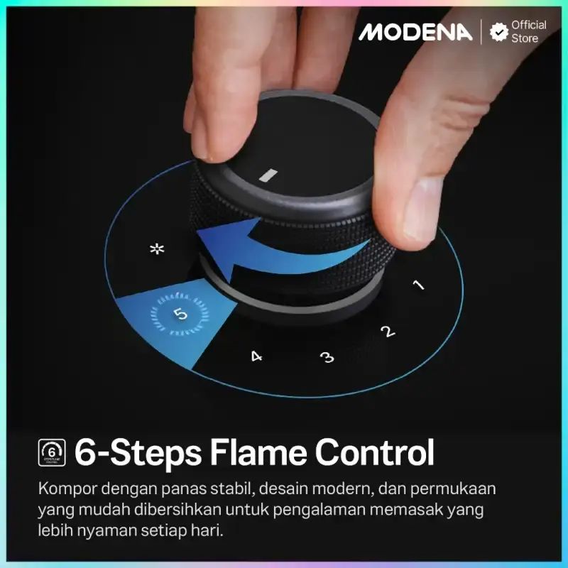Promo Modena Built In Gas Hob 90cm 4 Burner Flame Selector - Bh 1945 ...