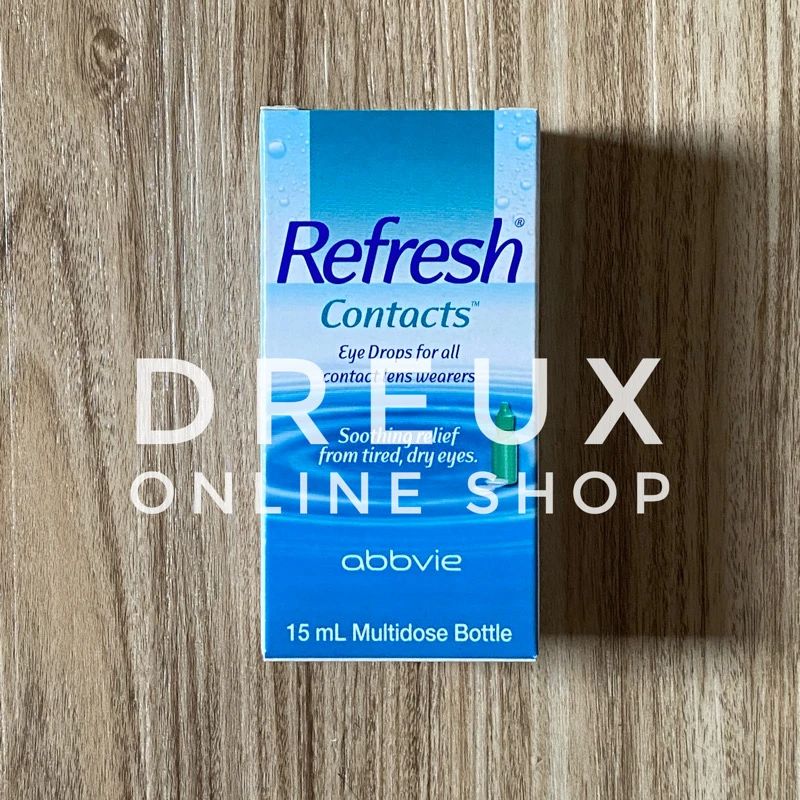 Promo [import] Refresh Contacts Eye Drops For All Contact Lens Wearers ...