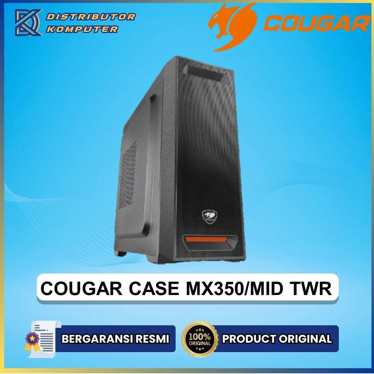 Jual Cougar Case Mx350/mid Twr/trans Front Panel Di Seller Impc ...