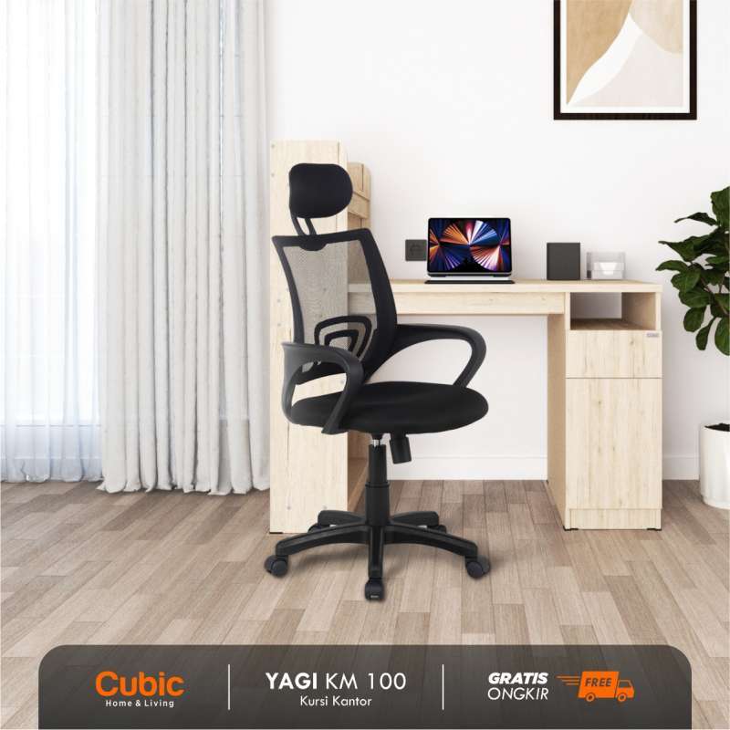 Cubic Kursi Kerja Minimalis / Kursi Kantor Executive / YAGI KM 100