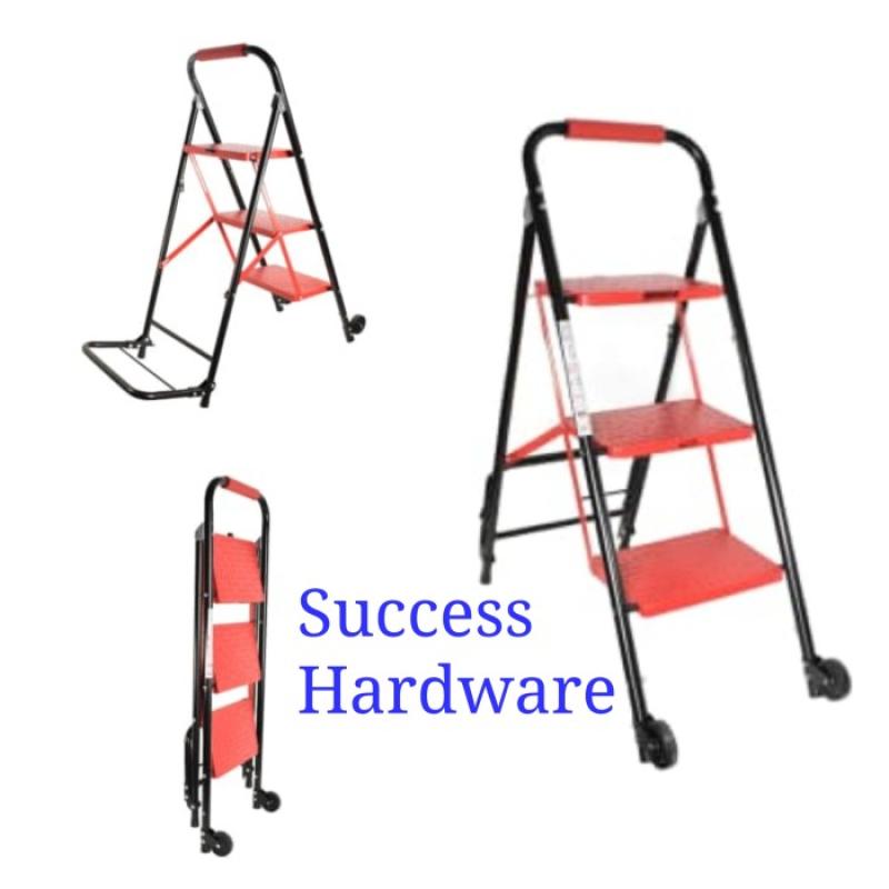 Promo Krisbow Tangga & Troli Lipat Besi 2 In 1 Ladder Trolley 2 In 1