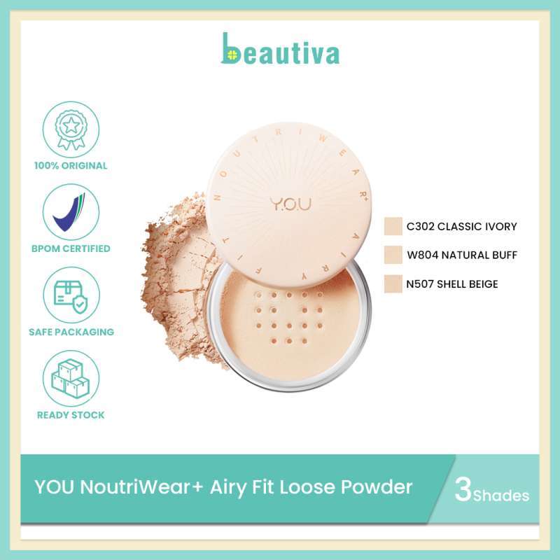 You Powder Promo You Noutriwear+ Airy Fit Loose Powder Diskon 11% Di Seller ...