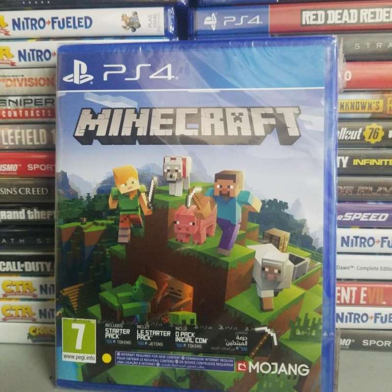 Jual kaset ps4 MINECRAFT di Seller Dragon Games Dragon Games Mall