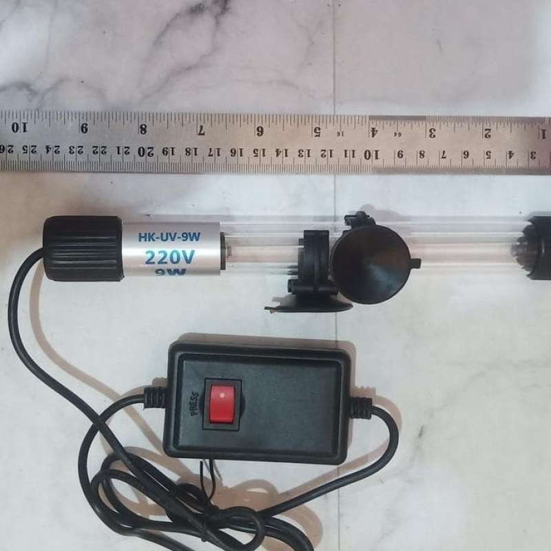 Jual Lampu UV HIKARI 9 watt lampu uv aquarium kolam lampu anti lumut di