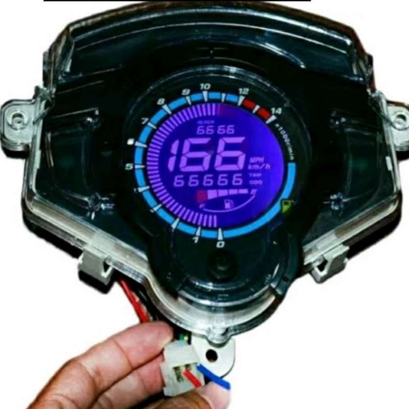 Promo Spido Digital Speedometer Digital Jupiter MX New LC 135 Diskon 23