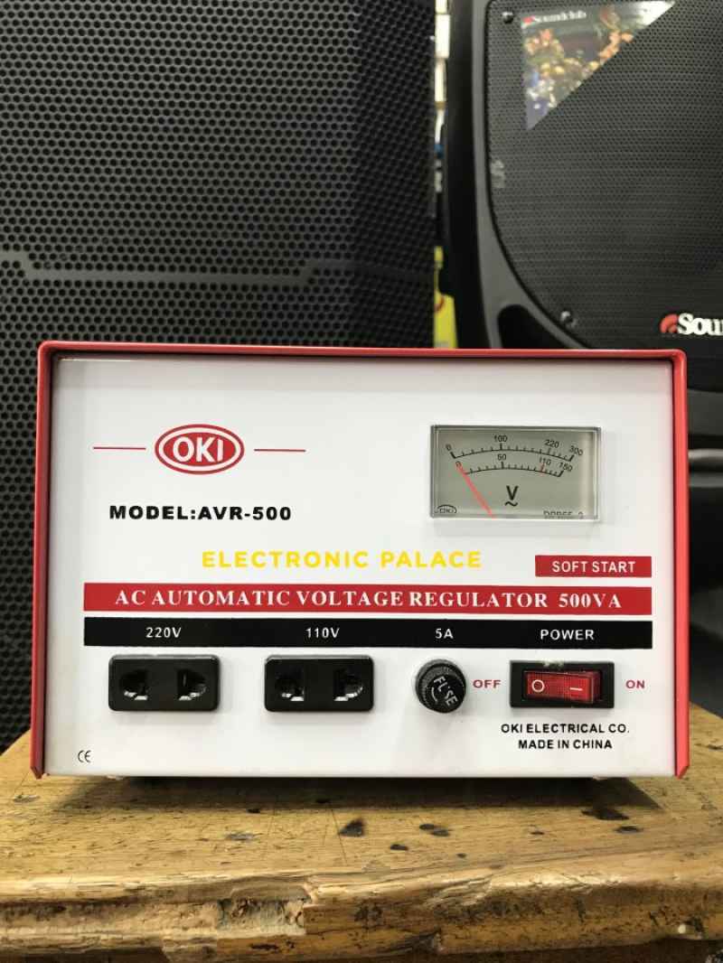 Promo Stabilizer Stavol Regulator Listrik Oki 500 Watt Diskon 23% Di ...
