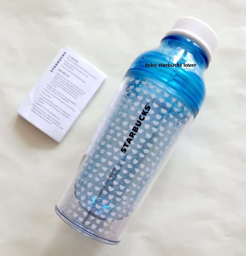 Promo Starbucks Tumbler / Bottle Lena Blue Dots Diskon 33 di Seller