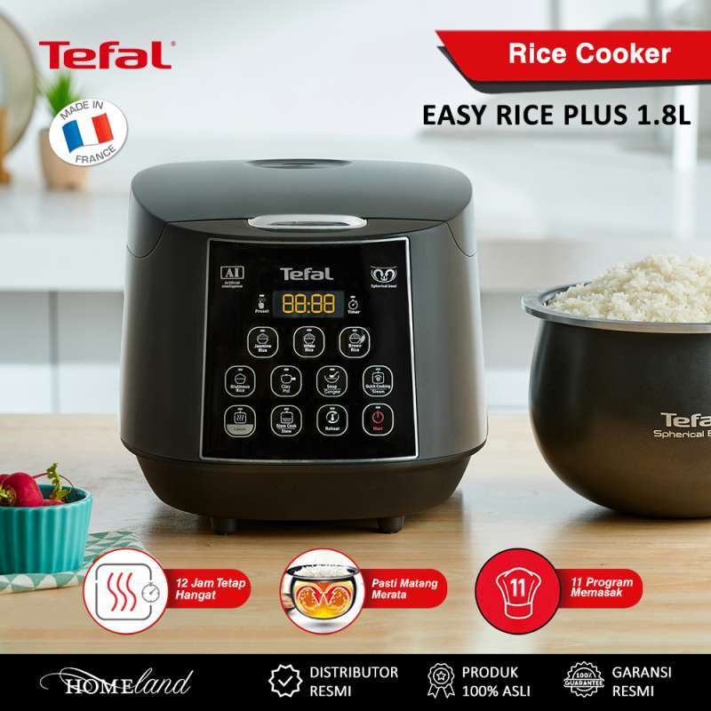 Promo Tefal Rice Cooker Easy Rice Plus RK736B Diskon 42 di Seller
