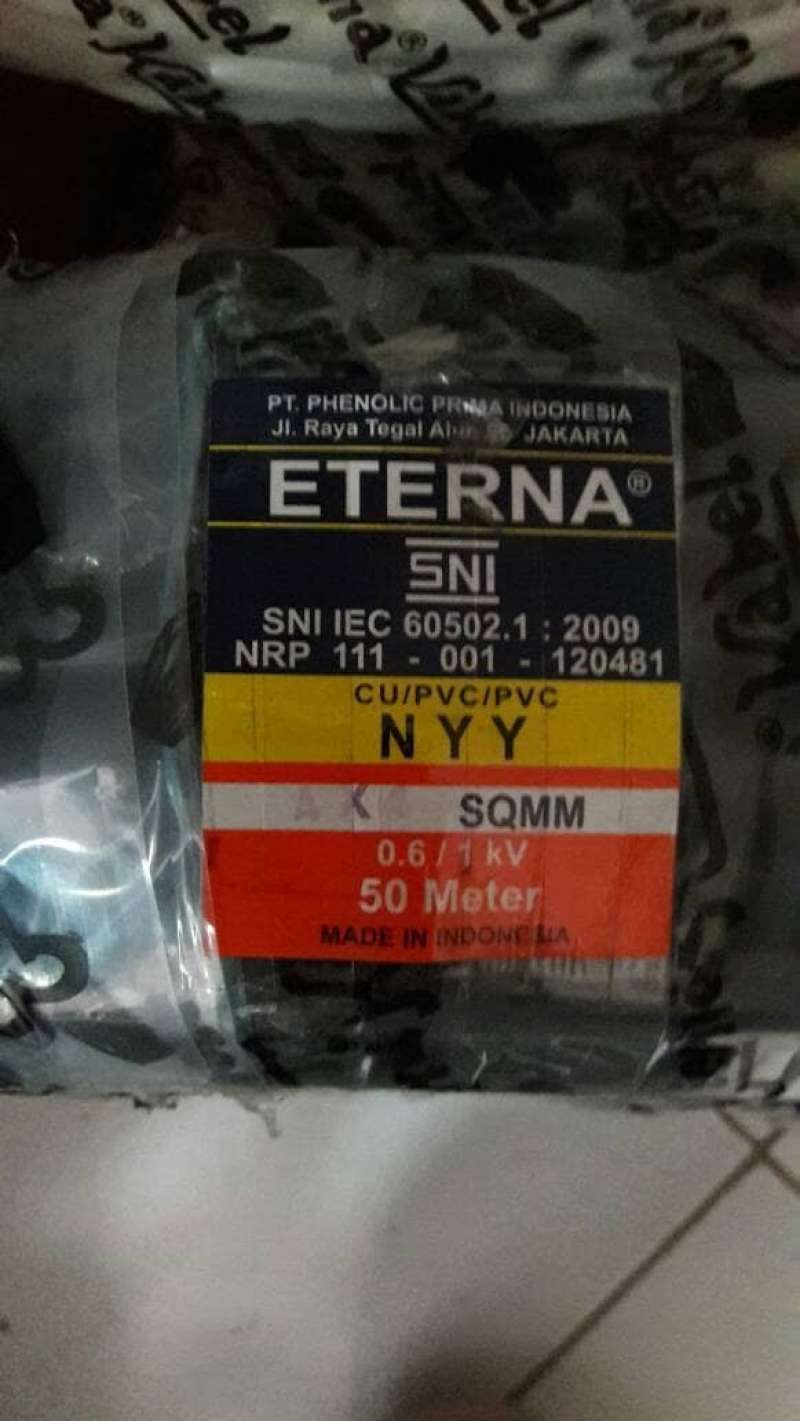 Jual Kabel Listrik Eterna Nyy 4 X 4 4X4 50 Meter Di Seller KSM Store Jual kabel listrik eterna nyy 4 x 4 4x4 50 meter di seller ksm store