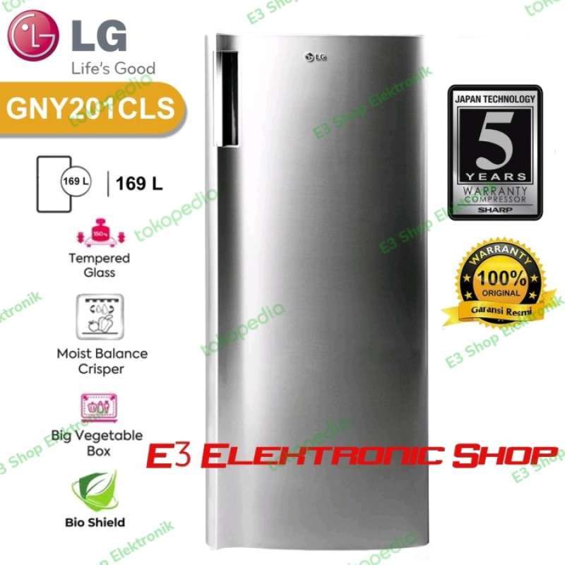 Jual Kulkas LG 1 Pintu GCY201CLS Moist Balance Crispier GCY201 CLS
