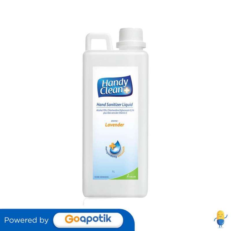 Jual Handy Clean Plus Hand Sanitizer Lavender 1 Liter Botol Di Seller