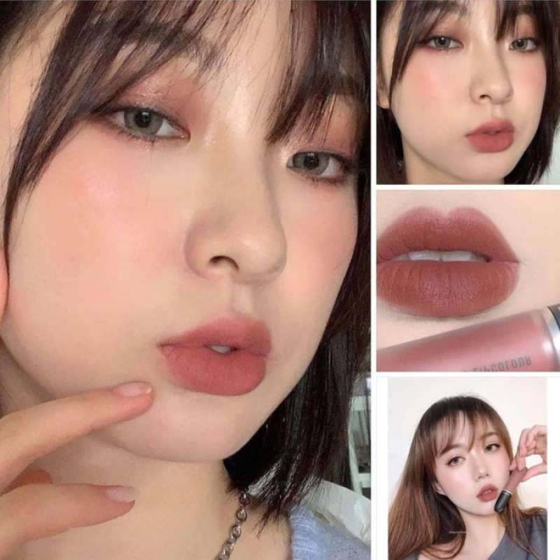 Promo Mac Powder Kiss Matte Liquid Lipstick Over The Taupe Mac Lipstick